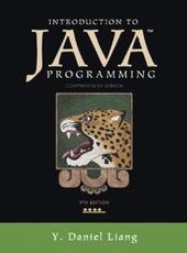 Y. Daniel Liang Introduction to Java Programming, Ninth Edition