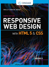 Jessica Minnick Responsive Web Design with HTML 5 and CSS, 9th Edition