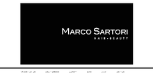 sartori.ch - website for beauty salon in Switzerland